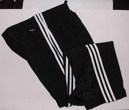Adidas Tracksuit Pants - Black/White S and XL