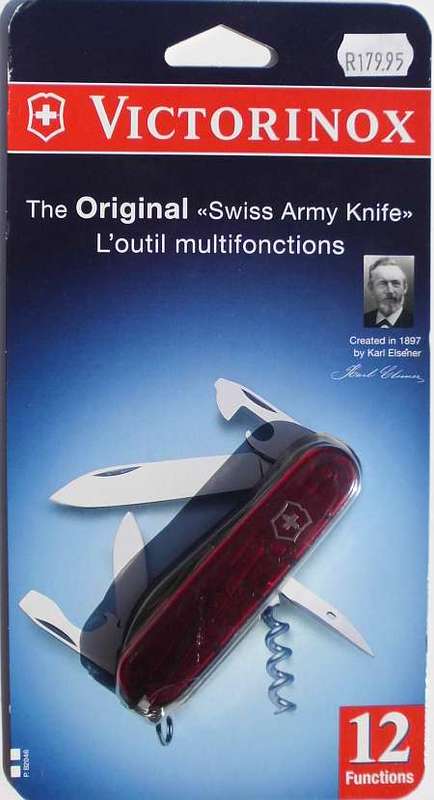 Victorinox - 12 functions.