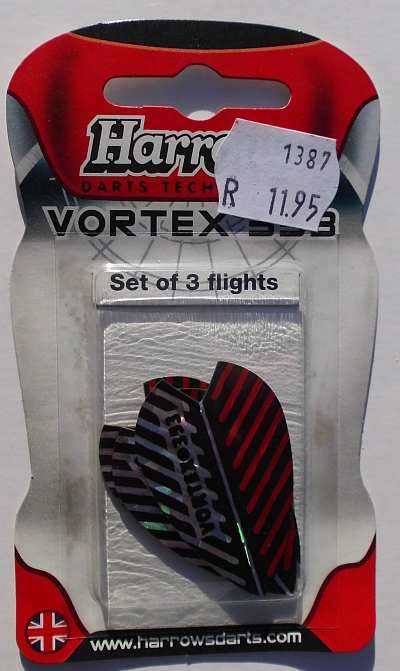 Harrows - Vortex 353 - flights - red
