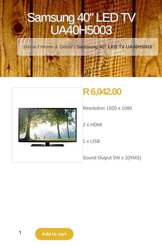 SAMSUNG 40`Full HD Flat TV H5003 Series 5