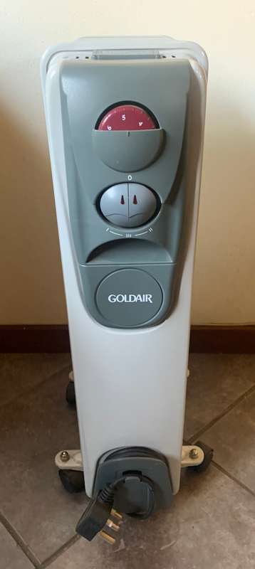Goldair Oil Radiotor 7 Fin - White Gor-700A