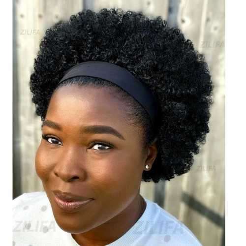 Afro Headband Wig