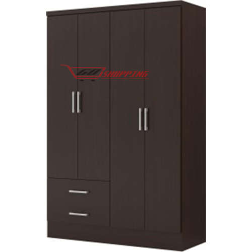 Wardrobe 4 Doors and  2 Drawers