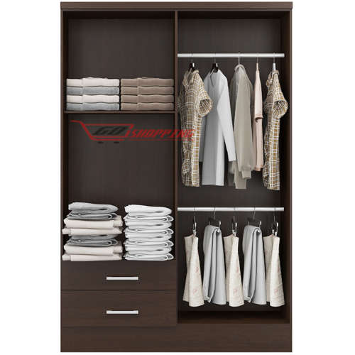 Wardrobe 4 Doors and  2 Drawers