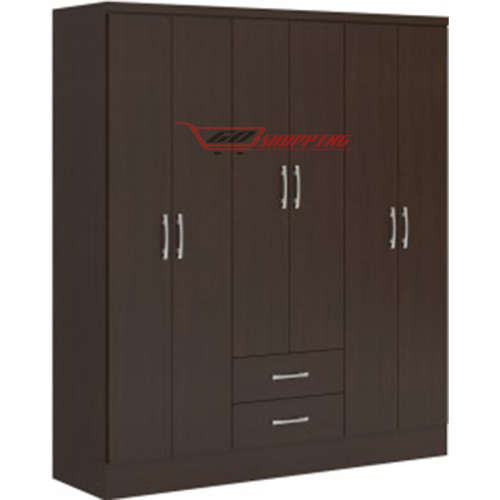 Wardrobe 6 Doors and 2 Drawers