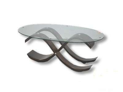 Coffee Table Oval Glass