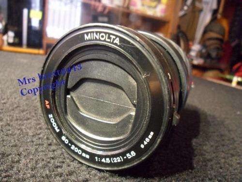 Minolta AF Zoom 80-200mm Lens
