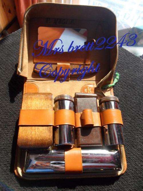 Mens Grooming Travel Kit Made in England