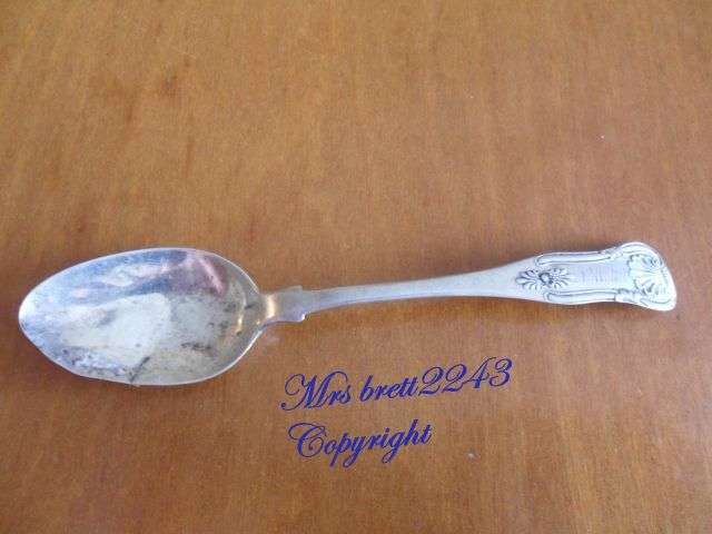 Antique Sterling Silver Teaspoon ~ Weigh 14.3 grams
