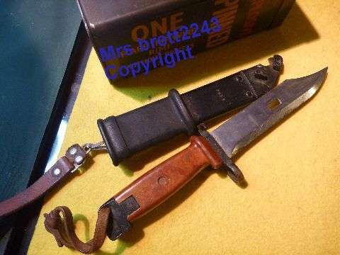 AK47 Bayonet/East German DDR (Suhl Factory)