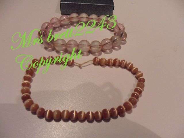2 Beaded Bracelets~LOOONEY R1 START