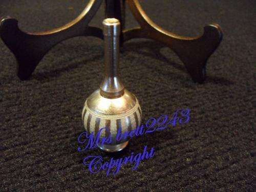 Vintage Perfume Bottle (Metal)