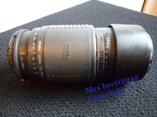 Sigma Auto Focus 75~300mm Lens