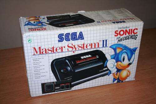Sega Master System II With Sonic the hedgehog build in