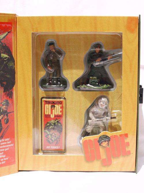 Action Snow Trooper Green Beret Action Soldier set of 3 SEALED IN BOX 54mm Pewter