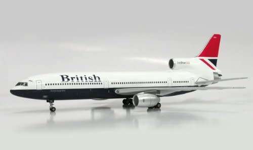 Lockheed L-1011-200 British Airways "1970s" Colors. Named "The Red Ensign Rose".