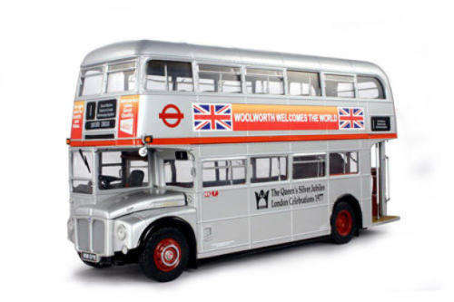 Routemaster London Double Decker Bus Queen's Silver Jubilee