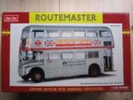 Routemaster London Double Decker Bus Queen's Silver Jubilee