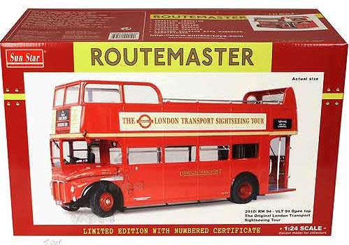Routemaster Tour Bus RM94 - VLT 94 Open top