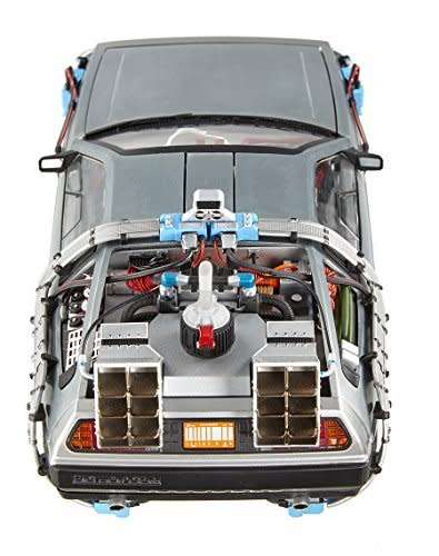 Back To The Future Time Machine Delorean Mr. Fusion + Hoverboard
