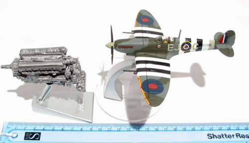 Spitfire LF IX & Merlin Engine