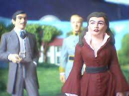 Gone with the wind diorama with figures.