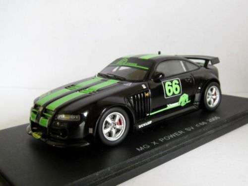 MG X Power SV Black Green No66  2005
