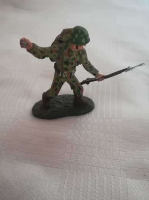 G.I. Joe W. Britain Medic Action Marine Beachhead Assault 54mm Pewter Replicas