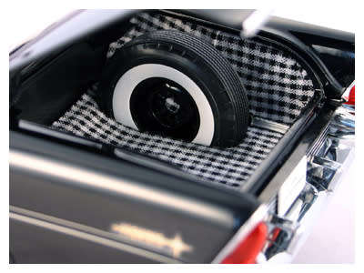 1956 Lincoln Premiere Open Convertible (Presidential Black)