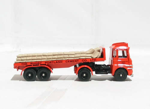 `Rugby Cement` ERF LV flatbed & load