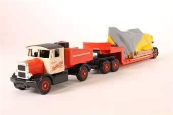 `Siddle Cook` Scammell lowloader with load