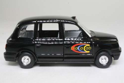 London Taxi TX1, Black  The London Scene ` Dial a Cab `
