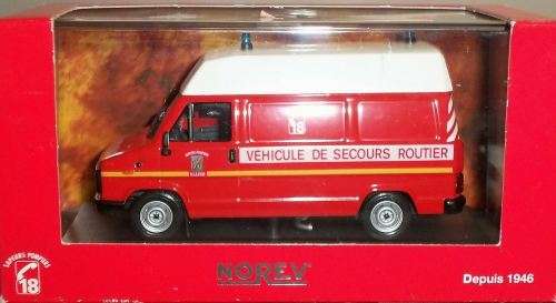 PEUGEOT J5 VSR 1985 POMPIERS  VAN