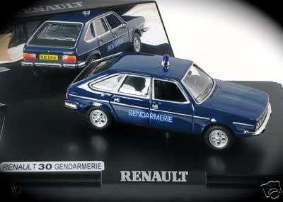 Renault 30 Gendarmerie, "Police cars of the world"