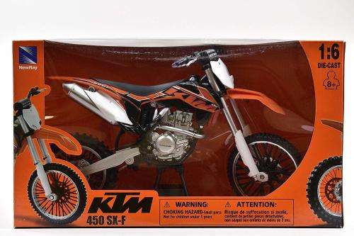 Ktm Dirt Bike 450 SX-F Model Motocross 1:6 scale