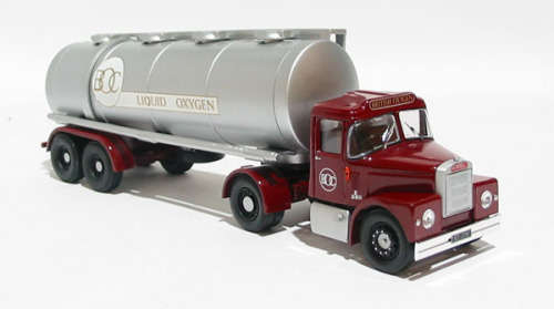 Scammell Highwayman tanker `British Oxygen Company`