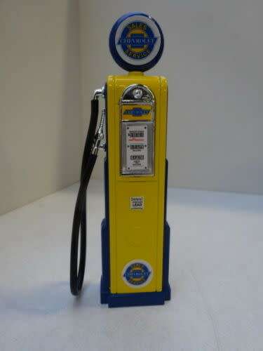 Chevy Gasoline Vintage Gas Pump Digital 1/18