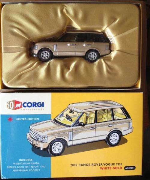 Range Rover, Vogue TD6 in white gold 2002