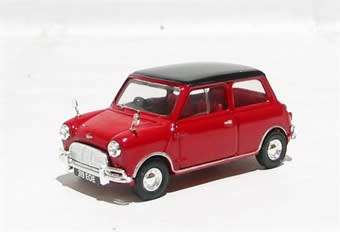 Mini Cooper Austin 7 - Tartan Red
