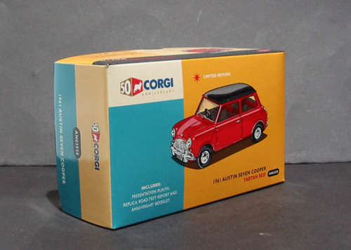 Mini Cooper Austin 7 - Tartan Red