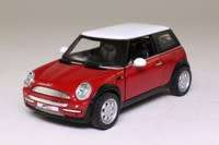 BMW Mini-Cooper, Red, White Roof  2001