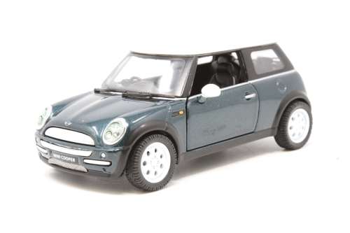 Mini Cooper in British Racing Green