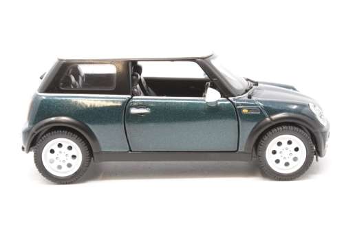 Mini Cooper in British Racing Green