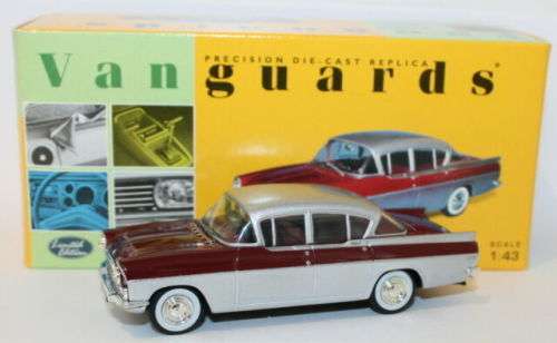 VAUXHALL PA Cresta Maroon & Silver Grey Boxed