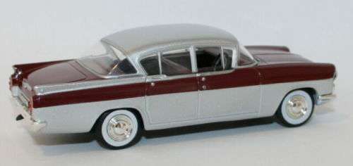 VAUXHALL PA Cresta Maroon & Silver Grey Boxed
