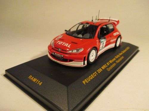 Peugeot 206 WRC winner New Zealand 2003