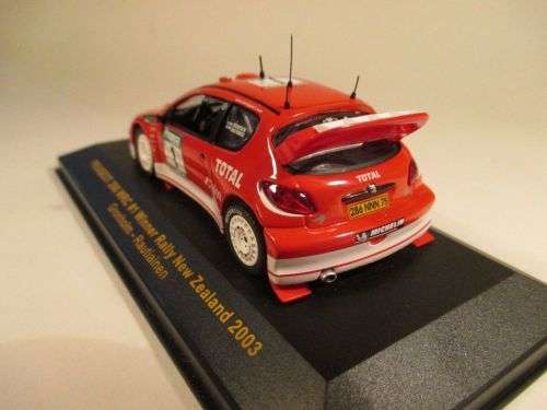 Peugeot 206 WRC winner New Zealand 2003