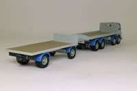 ERF KV, 8 Wheel Rigid Flatbed & Trailer,