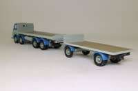 ERF KV, 8 Wheel Rigid Flatbed & Trailer,