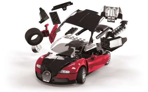 Bugatti 16.4 Veyron black/red